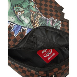 Sprayground Sprayzilla Godzilla Side Bite Backpack Brown