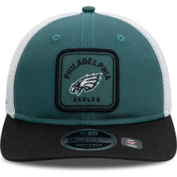 Šiltovka so sieťkou New Era LP950 Philadelphia Eagles NFL Patch Dark Green Low Profile 9FIFTY Snapback Cap tmavozelená