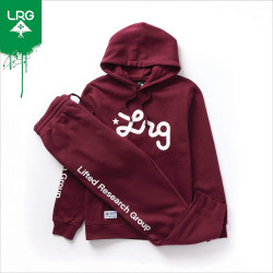 LRG LIFTED SCRIPT POH BURGUNDY