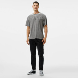 Karl Kani Serif Burnout Tee anthracite