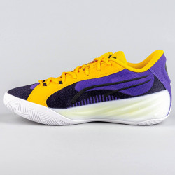 Puma All-Pro Nitro Shoe Team Violet/Yellow Sizzle/White