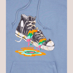 Converse Melting Chuck Hoodie BLUE