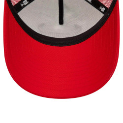 New Era NBA Chicago Bulls Team Colour Red A-Frame Trucker Cap Red