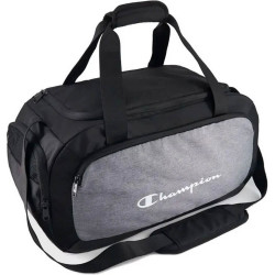 Champion Script Logo Small Duffle Bag Black/Gray