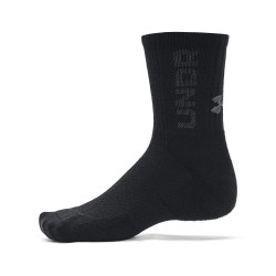 Under Armour UA 3-Maker 3pk Mid-Crew Black