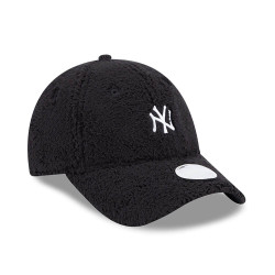 New Era MLB New York Yankees Teddy Womens Black 9FORTY Adjustable Cap Black