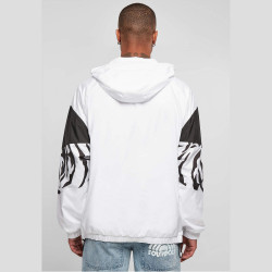 Southpole Tiger Windbreaker white/black