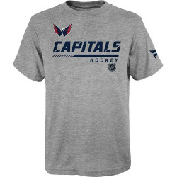 Fanatics Nhl Apro Prime Ss Ctn Tee Washington Capitals Grey