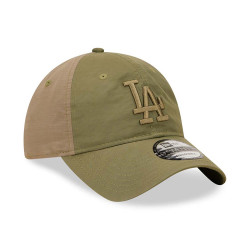 New Era MLB LA Dodgers Multi Texture Green 9TWENTY Adjustable Cap