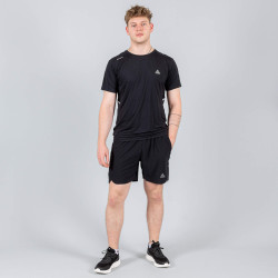 Peak Running Series Knitted T-Shirt Black