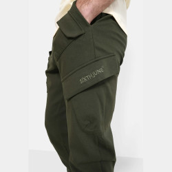 Sixth June Stretch Cargo Pants Kaki