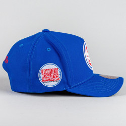 Šiltovka Mitchell & Ness Detroit Pistons NBA Double Clutch Pro Snapback modrá