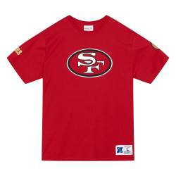 Mitchell & Ness Team Origins S/S Top San Francisco 49Ers Scarlet