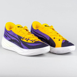 Puma All-Pro Nitro Shoe Team Violet/Yellow Sizzle/White