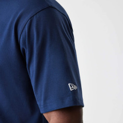 Tričko NEW ERA New York Yankees MLB Script Navy Oversized T-Shirt tmavomodré