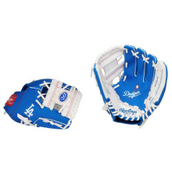 Bejzbalová rukavica Rawlings MLB Logo Gloves LH 10 Inch Team Dodgers