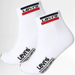 Levis Mid Cut Sprtwr Logo 2P White / White