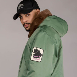 Grimey Wear Pasion Gamberra (Gp x Grmy) Parka Green