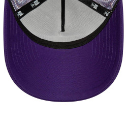 New Era NBA LA Lakers Team Colour Purple A-Frame Trucker Cap Purple