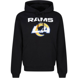 Re:Covered NFL Core Logo Hoody Los Angeles Rams Solid Black