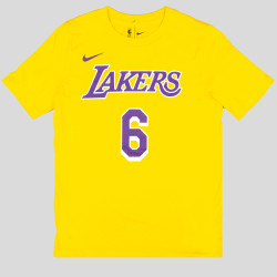 Nike Boys Icon N&N Tee Los Angeles Lakers Lebron James – Nr. 6 Yellow