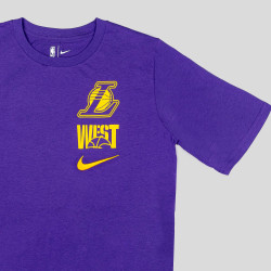 Nike Nk Essential Vs Block Tee Los Angeles Lakers Purple/Yellow
