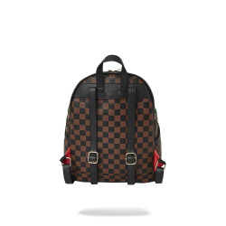 Sprayground Romeo Air Italia Shark Savage Backpack Brown