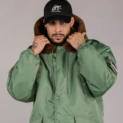 Grimey Wear Pasion Gamberra (Gp x Grmy) Parka Green