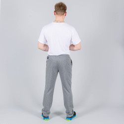 Peak Fiba Knitted Pants Mid.Melange Gray