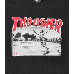 Thrasher T-Shirt Jake Dish Black