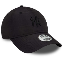 Dámska šiltovka New Era MLB 940W New York Yankees Womens Nylon Black 9TWENTY Adjustable Cap čierna