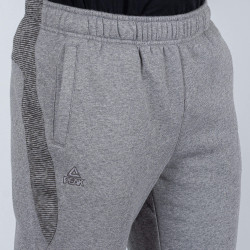 PEAK Brushed Knitted Sweater Pants Mid.Melange Grey