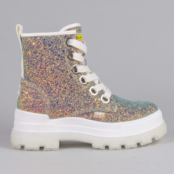 BUFFALO ASPHA LACE UP HI MULTI