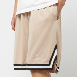 Karl Kani KK Small Signature Essential Mesh Shorts taupe