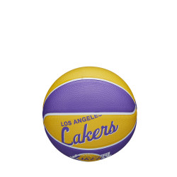 Wilson NBA Team Retro Mini Basketball Los Angeles Lakers (sz. 3)