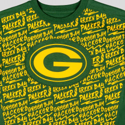 Outerstuff Exemplary Ss V-Neck Tee Green Bay Packers - 8-20Y - Green