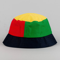 Karl Kani KK Signature Block Bucket Hat red/green/navy