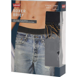 Levis Men Monstera Leaf Aop Boxer Brief (2-Pack) Black