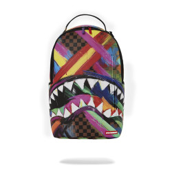 Sprayground Sharks In Paris City Streaks Backpack (Dlxv) Multi