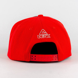 Peak Baseball Caps Black/Red
