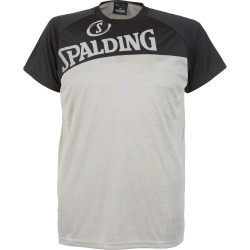 Spalding Street T-Shirt Grey Melange/Black