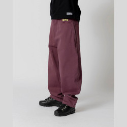 Jacker Flop Twill Baggy Pant Purple