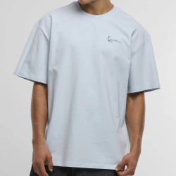 Tričko Karl Kani Signature Oversized T-Shirt bledomodré