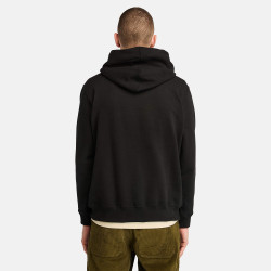 Pánska mikina s kapucňou Timberland Holiday Graphic Hoodie čierna