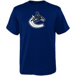 Outer Stuff NHL Primary Logo Ss Tee Canucks Leafs Blue