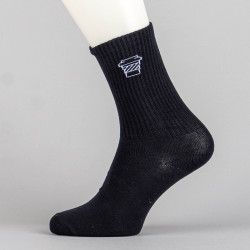 Módne vysoké ponožky PEAK Stretch High Cut Socks 3-pack čierne, mentolové a oranžové