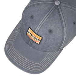 Stetson Baseball Cap Cotton grey