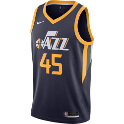 Nike Swingman Icon Jersey Player Utah Jazz Donovan Mitchell Blue/Orange