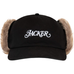 Šiltovka Jacker Classic Flap Ear Snapback 5 panel čierna