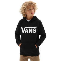 Vans Boys Classic Pullover Hoodie (8-14+ Years) Black/White